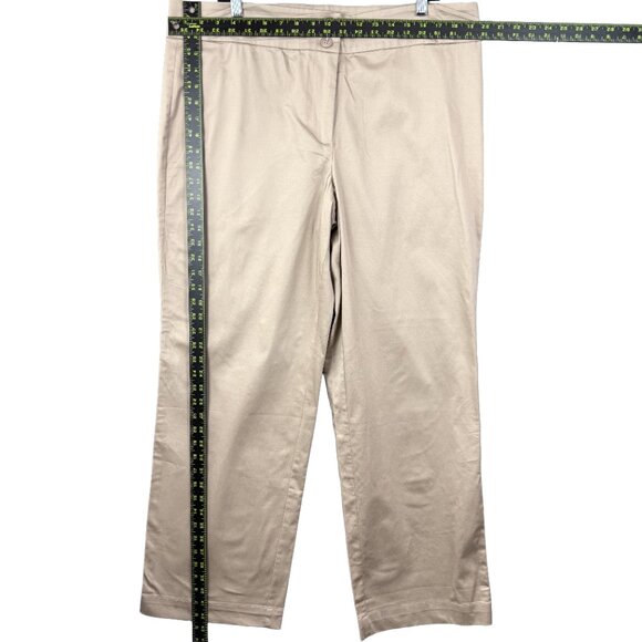 MONROE & MAIN High‑Rise Taper‑Leg Dress Pants Beige Plus Size 18W NWT - Picture 6 of 9